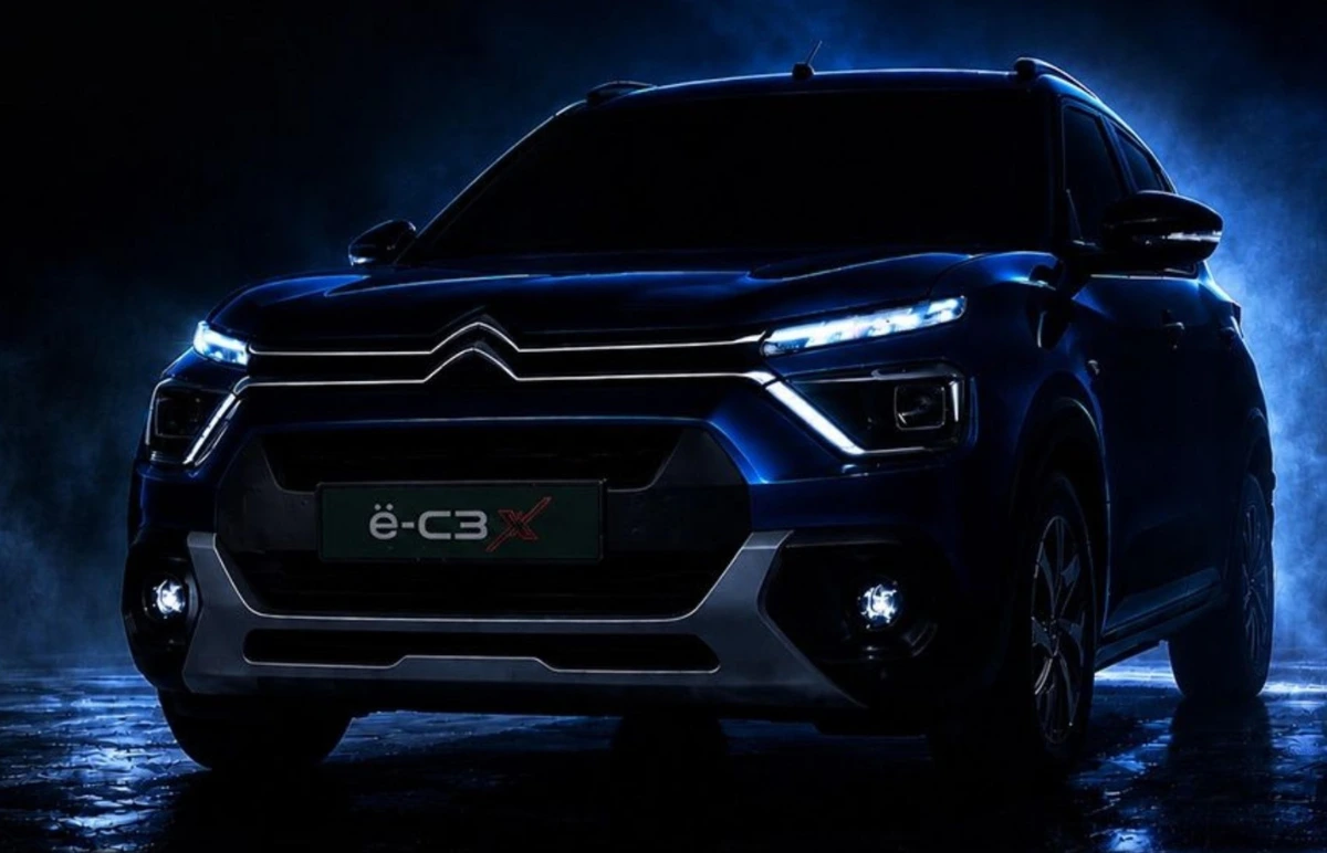 Citroen eC3 facelift previewed before its official launch. Featured Image